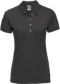 Russell dámske elastické polo bavlna & Lycra® dlhší strih Slim fit