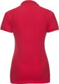 Russell dámske elastické polo bavlna & Lycra® dlhší strih Slim fit