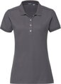 Russell dámske elastické polo bavlna & Lycra® dlhší strih Slim fit
