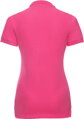 Russell dámske elastické polo bavlna & Lycra® dlhší strih Slim fit