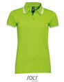 Priliehavé pánske polo s kontrastnými prvkami SOL´S