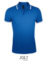 Priliehavé pánske polo s kontrastnými prvkami SOL´S