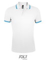 Priliehavé pánske polo s kontrastnými prvkami SOL´S
