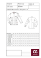 Dámsky Slim fit kuchársky rondon s kontrastom Pistoia CG Workwear
