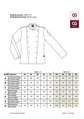 Dámsky Regular fit kuchársky 2-radový rondon Rimini CG Workwear