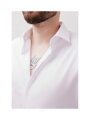 Seidensticker pánska biela slim fit košeľa Cover Easy Care