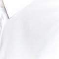 Dámská nežehlivá body blůza bílá Slim fit s dlouhým rukávem Seidensticker