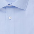 Pánská popelínová elegantní světle modrá non iron košile Regular fit s dlouhým rukávem Seidensticker
