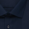 Pánská popelínová elegantní tmavě modrá non iron košile Regular fit s dlouhým rukávem Seidensticker