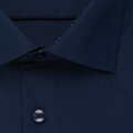 Pánska business tmavo modrá košeľa regular fit s kontrastom Seidensticker
