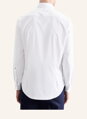 Pánska módna elastická košeľa slim fit Performance v bielej farbe Seidensticker Non Iron