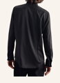 Pánska módna elastická košeľa slim fit Performance v čiernej farbe Seidensticker Non iron
