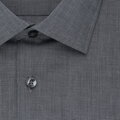 Pánska šedá nežehlivá košeľa Slim fit s dlhým rukávom Seidensticker