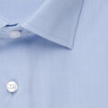Pánska svetlo modrá nežehlivá Slim fit košeľa s krátkym rukávom Seidensticker