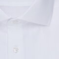 Pánská bílá nežehlivá Oxford košile slim fit s dlouhým rukávem Seidensticker