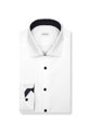 Luxusná pánska biela košeľa Seidensticker Cover Shaped fit s kontrastom