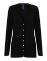 Dámsky Slim fit pletený cardigan do V Henbury