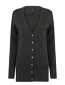 Dámsky Slim fit pletený cardigan do V Henbury