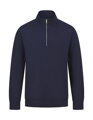 Unisex mikina s krátkym zipsom do 1/4 Henbury