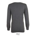 Pánsky pletený Slim fit pulóver do V Sol's