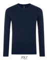 Pánsky pletený Slim fit pulóver do V Sol's