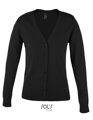 Dámský pletený cardigan Slim fit s výstřihem do V Sol's