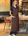 Laclová dlhá zástera s deleným vreckom 110x75 cm CG Workwear