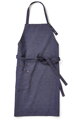 Odolná denim zástera Bib Apron Nucciano