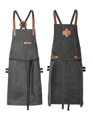 Štýlová dámska zástera Zoom Bib Apron Canvas 100% bavlna