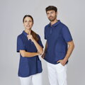 Zdravotnícka unisex polokošeľa s krátkym rukávom Exner