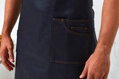 Vodotesná denim zástera s trakmi Premier