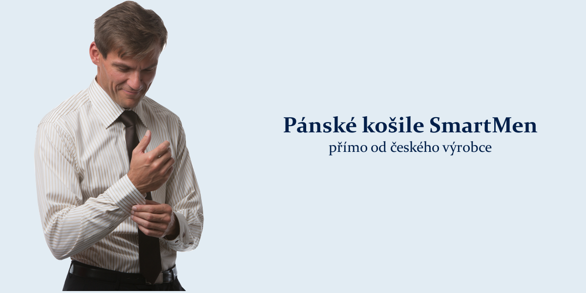 Kvalitní pánské košile SmartMen české výroby