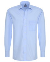 Pánská obleková košile světle modrá jednobarevná ETERNA Modern Fit non iron