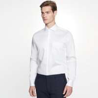 Pánská nežehlivá košile Regular fit s dlouhým rukávem Seidensticker. bílá barva k dispozici.