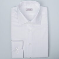 Biela pánska košeľa SmartMen dlhý rukáv - spoločenská košeľa do pánskych oblekov
