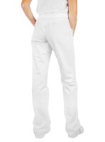Bílé dlouhé kalhoty dámské pro lékařky a do gastro provozů