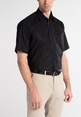 ETERNA Comfort Fit krátký rukáv pánské košile v širokém střihu pro vysoké mohutné muže