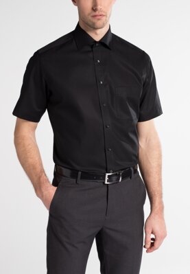ETERNA Modern Fit krátký rukáv košile pro muže s mírnou nadváhou