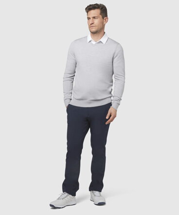 Elegantný pánsky Merino sveter s rebrovaným výstrihom do V Callaway