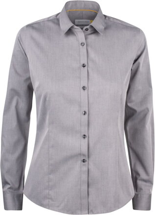 J. Harvest & Frost dámska nežehlivá košeľa s dlhým rukávom sivá Regular