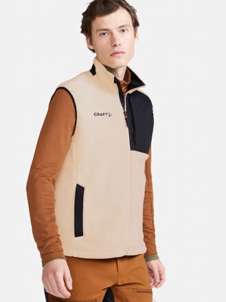 CRAFT pánska flísová vesta Sherpa