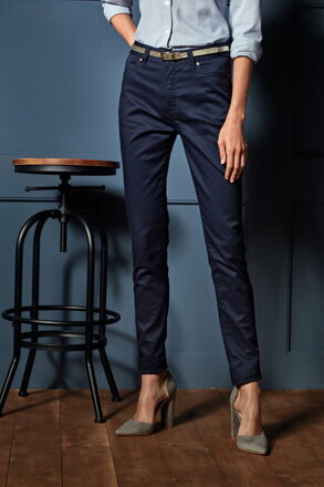 Dámské Slim fit stretch Chino kalhoty Premier - prodloužené 86 cm