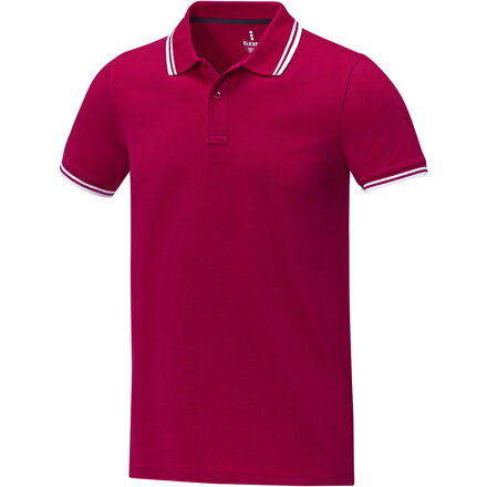 Športové pánske polo s kontrastnými prvkami Elevate