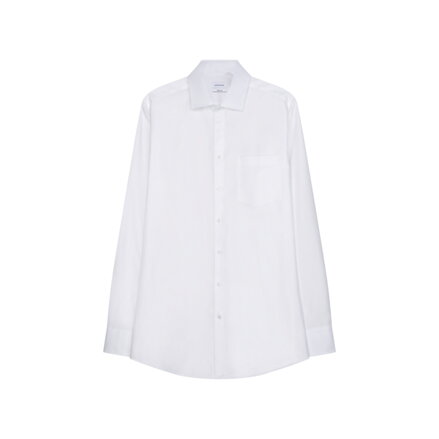 Pánská business bílá easy iron košile s dlouhým rukávem regular fit Seidensticker