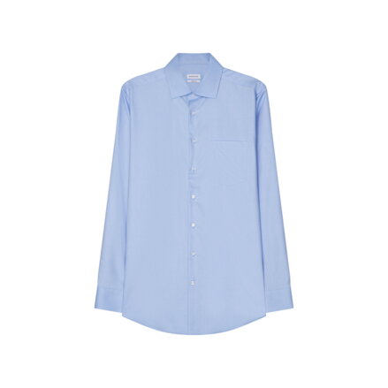 Pánská business modrá easy iron košile s dlouhým rukávem Regular fit Seidensticker
