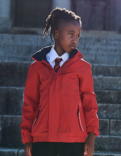 Detská Regular fit softshellová vodeodolná bunda s kapucňou Regatta