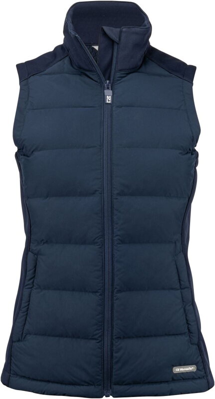 Cutter&Buck hrejivá dámska hybridná vesta na zips Oak Harbor