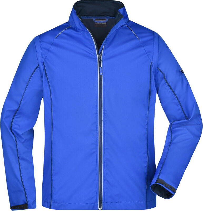 Pánská 3-vrstvá softshell bunda s odepínacími rukávy (5.000mm vodní sloupec) Pánská 3-vrstvá softshell bunda s odepínacími rukávy (5.000mm vodní sloupec)