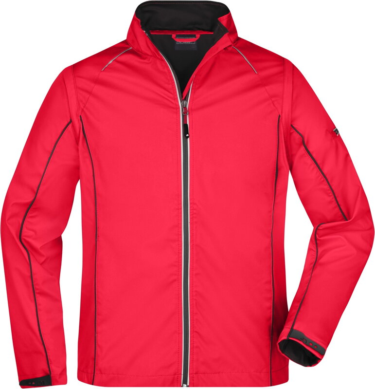 Pánská 3-vrstvá softshell bunda s odepínacími rukávy (5.000mm vodní sloupec) Pánská 3-vrstvá softshell bunda s odepínacími rukávy (5.000mm vodní sloupec)