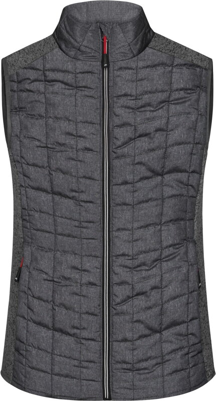 Dámska pletená hybridná vesta James & Nicholson Pletená vesta pre ženy